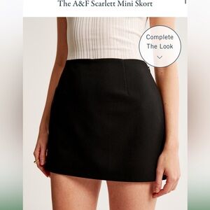 Abercrombie & Fitch Scarlett Mini Skort